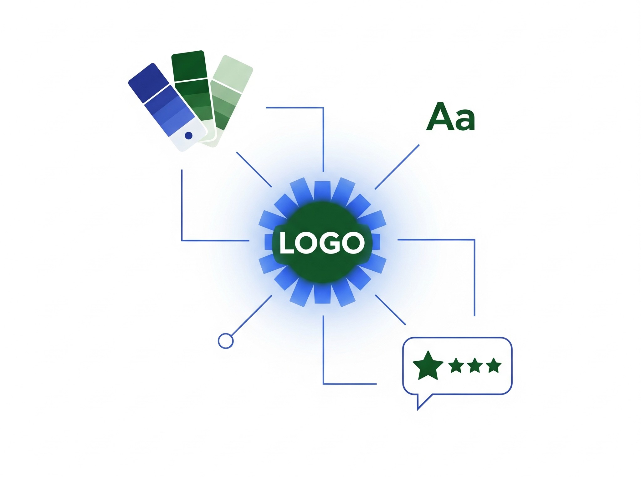 Stylized image for branding